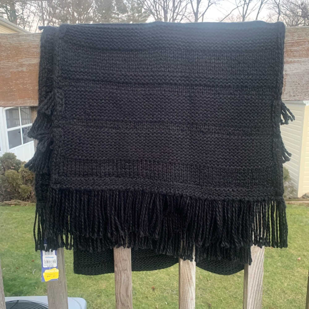 Rebecca Minkoff Black Shawl